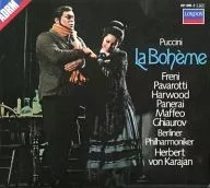 Herbert von Karajan，Berliner Philharmoniker/Puccini:La Boheme[進口盤]
