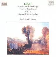 Jeno Jando/LISZT : Annees de Pelerinage II (Italia) [versión importada]