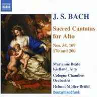 Marianne Beate Kielland/Helmut Muller-Bruhl/J.S. BACH： Sacred Cantatas for Alto[輸入盤]