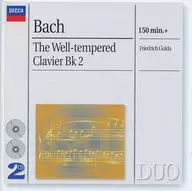 GULDA/BACH : THE WELL-TEMPRED CLAVIER. BK II [versión importada]