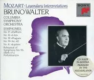 BRUNO WALTER COLUMBIA SYMPHONY ORCHESTRA A/MOZART:SYMPHONIES NO.35・36・38・39・40・41・REHEARSAL OF SYMPHONY NO.36[進口盤]