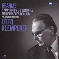 OTTO KLEMPERER (Conductor) / BRAHMS : SYMPHONIES & OVERTURES EIN DEUTSCHES REQUIEM [versión importada]