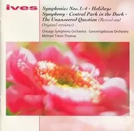Michael Tilson Thomas (Conductor), Adolph Herseth (Trumpet), Chicago Symphony Orchestra / Ives : Symphonies Nos. 1-4/Holidays Symphony/Central Park In The Dark/the Unanswered Question [import disc]
