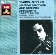 GINETTE NEVEU/BRAHMS/SIBELIUS:CONCERTOS POUR VIOLON[進口盤]