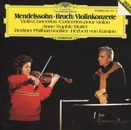 Herbert von Karajan(Conduct)・Anne-Sophie Mutter(Violine)・Berliner Philharmoniker/Mendelssohn・Bruch:Violin Concertos[進口盤]