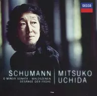 MITSUKO UCHIDA(piano)/SCHUMANN:WALDSZENEN、G MINOR SONATA、GESANGE DER FRUHE[进口盘]