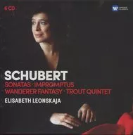 Elisabeth Leonskaja(piano)etc/SCHUBERT:SONATAS、IMPROMPTUS、WAANDERER FANTASY、TROUT QUINTET[进口盘]