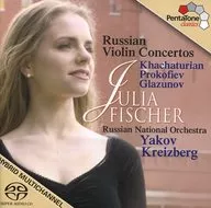 Kreizberg de Yakov (conducta) • Orquesta Nacional de Rusia • Julia Fischer (Violin) • Prokofiev • Glazonov • Khachaturian : Violin Concertos de Rusia (SACD híbrido) [versión importada]