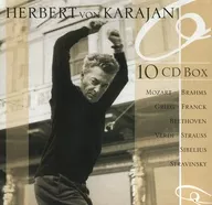 HERBERT VON KARAJAN / Mozart・Brahms・Grieg・Franck・Beethoven・Verdi・Strauss・Sibelius・Stravinsky 10 CD BOX[輸入盤]