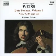 Robert Barto(Baropue Lute)/SYLVIUS LEOPOLD WEISS:Lute Sonatas.Vol.6[進口盤]