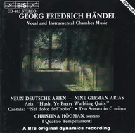 Christina Hogman (soprano /) I Quattro Temperamenti / Handel : Deutsche Arien, etc. [import disc]