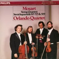 ORLANDO QUARTET/MOZART : STRING QUARTETS K. 575 & 589 [versión importada]