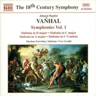 Uwe Grodd / JOHANN BAPTIST VANHAL : Symphonies Vol. 1 [versión importada]