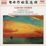 Takuo Yuasa/MOROI:Symphony No.3・Two Symphony Movements[进口盘]