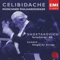 SERGIU CELIBIDACHE/SHOSTAKOVICH:SYMPHONIES 1&9 etc.[进口盘]