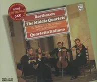 QUARTETTO ITALIANO / BEETHOVEN：THE MIDDLE STRING QUARTETS[輸入盤]