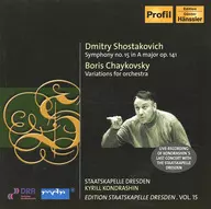 Staatskapelle Dresden/Kyrill Kondrashin / Dmitry Shostakovich：Symphony no. 15 in A major op. 141/Boris Chaykovsky：Variations for orchestra[輸入盤]