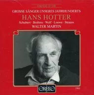 HANS HOTTER・WALTER MARTIN / LIEDER ABEND[輸入盤]