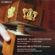 RONALD BRAUTIGAM / MOZART：PIANO CONCERTOS NOS 11 ＆ 13 (Hybrid SACD)[輸入盤]