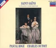 CHARLES DUTOIT/PASCAL ROGE(piano) / SAINT-SAENS：PIANO CONCERTOS 1-5[輸入盤]