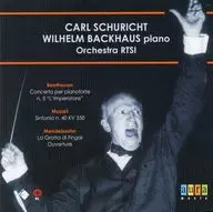 CARL SCHURICHT / Beethoven：Concerto per pianoforte n. 5 “L’Imperatore”/Mozart：Sinfonia n. 40 KV 550/Mendelssoh：La Grotta di Fingal Ouverture[輸入盤]