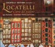 IGOR RUHADZE・ENSEMBLE VIOLINI CAPRICCIOSI / LOCATELLI L’ARTE DEL VIOLINO：COMPLETE VIOLIN CONCERTOS (LOCATELLI EDITION Volume 3)[輸入盤]