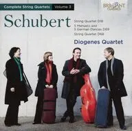 DIOGENES QUARTET / SCHUBERT：COMPLETE STRING QUARTETS - VOLUME 3[輸入盤]