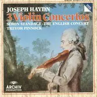 SIMON STANDAGE/TREVOR PINNOCK / HAYDN：3 VIOLIN CONCERTOS[輸入盤]