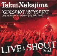 中島卓偉 / 「GIRLS RIOT/BOYS RIOT」Live at Ruido Harajuku. July 9th.2023 LIVE＆SHOUT Vol.1