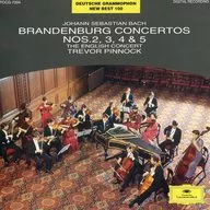 バッハ：ブランデンブルク協奏曲第2番-第5番ピノック(指揮 hc)イングリッシュ・コンサート