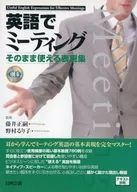 Meeting in English - a collection of expressions that can be used as is