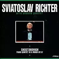 スビャトスラフ Richter (piano) / Shostakovich : Quinteto de piano en subtono