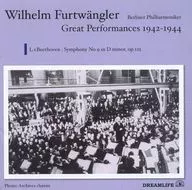 Furtwängler (Wilhelm) / Furtwängler Great パフォーマンシズ of 1942-1944 Symphony No. 9 in Ni Minor Op. 125