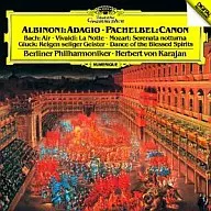 Herbert von Karajan Andreas Blau Karlheinz Zöller / Albinoni's Adagio, Pachelbel's Canon Viva Rudy : Flute Concerto 「 Night 」 J. S. Bach : Alia on G Line Mozart : Serenata ノットゥルナ Glook : Dance of Spirits