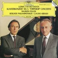 Maurizio Pollini Directed by Claudio Abbado, Berliner Philharmonie Orchestra / Beethoven : Piano Concerto No. 5, Emperor
