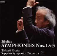Tadaaki Odaka Orquesta Sinfónica de Sapporo/Sibelius : Sinfonía n. º 1, Sinfonía n. º 3