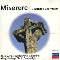 Miserere - Collection of Religious Choral Songs - [First Press Limited Edition]