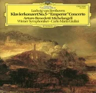 Carlo Maria Giulini (Director) Arturo Benedetti Michelangelo (Piano) / Beethoven : Concierto para piano n. º 5 "El Emperador"