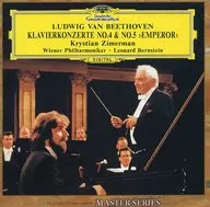 倫納德·伯恩斯坦(指揮)剋裏斯蒂安·齊默爾曼(鋼琴)維也納愛樂管弦樂團/貝多芬:第4號和第5號「」鋼琴協奏曲