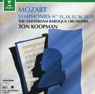 トン・コープマン(指揮) アムステルダム・バロック管弦楽団 / モーツァルト：後期交響曲集(第31 34 35 36 38 41番)