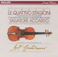 Salvatore Accardo (Violin) / ヴァヴァルディ : "Four Seasons", Concerto RV580 & 551