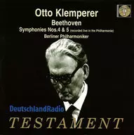 Otto Klemperer Berlin Philharmonic Orchestra / Beethoven : Symphony No. 4 and No. 5 "Destiny"