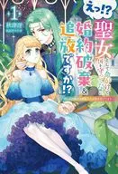 えっ！？ 聖女として命がけで国を守ってたのに婚約破棄＆追放ですか！？ 悲しみの聖女は精霊王の溺愛を受けてます！(1) / 秋津冴