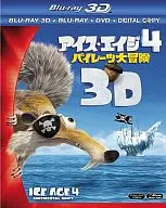 Ice Age 4 Pirate's Great Adventure 3D, 2D Blu-ray & DVD & Digital Copy [First Limited Edition]