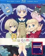 NEW GAME!! SEASON TWO BLU-RAY + DVD COMBO PACK [versión importada]