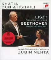 Zubin Mehta・KHATIA BUNIATISHVILI・Israel Philharmonic Orchestra / LISZT・BEETHOVEN：PIANO CONCERTOS [輸入盤]