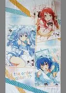 Chino, Maya and Meg Extra-Large Multi-Cross "Kyarato KUJI Is the Order a Rabbit?? ~ Relaxation time ~" B Prize