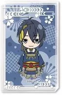 01. Mikazuki Munechika Bottan! Acrylic Block "Sword Ranmai -ONLINE"