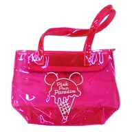 Mickey & minnie Pink Pop Paradise Vinyl Bag "Disney" Tokyo Disney Resort Only