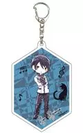 Takeshi Dojima "Acrílico key holder JAZZ-ON! 01. Graph Art Design"